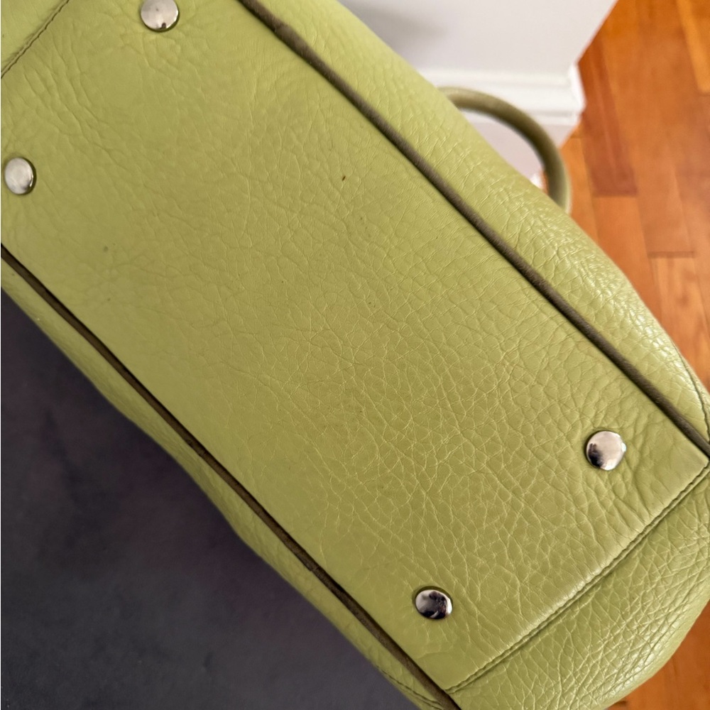 Cole Haan Pebbled Leather Satchel - Picture 4 of 6